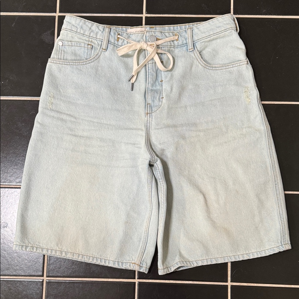 Pilcro Anthropology Light Blue Jean Shorts